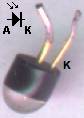 foto de fotodiodo o fototransistor