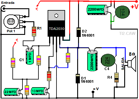 amplificador TDA2030